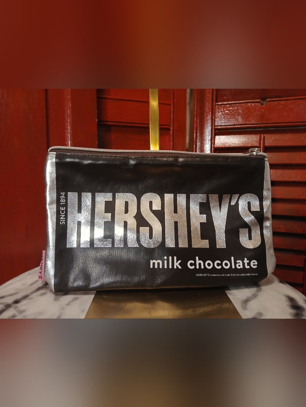 Hersheys Milk Chocolate Cosmetic Bag